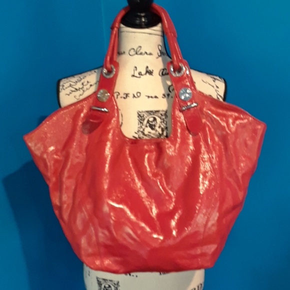 Donald J. Pliner Patent Leather Shoulder Bag - Picture 3 of 8